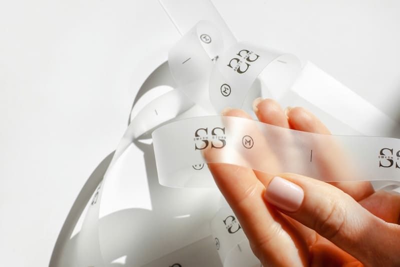 Печать на лентах и бирках в Харькове Yurek Print